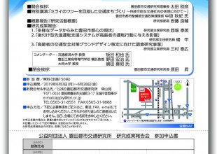 案内チラシ制作